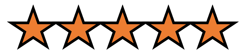 Five out of five stars.